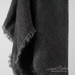 MARE Foulard gris foncé
