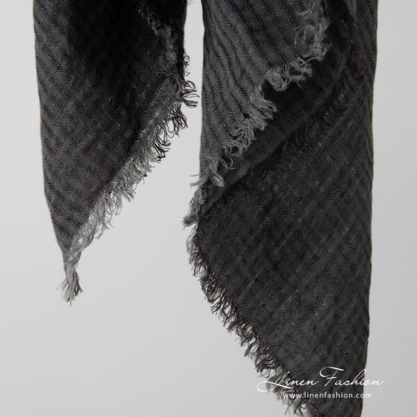 MARE Foulard gris foncé – Image 3