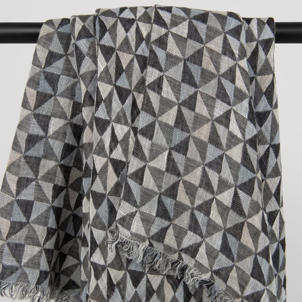 MOLI Foulard gris 2 MOLI Foulard gris – Image 2
