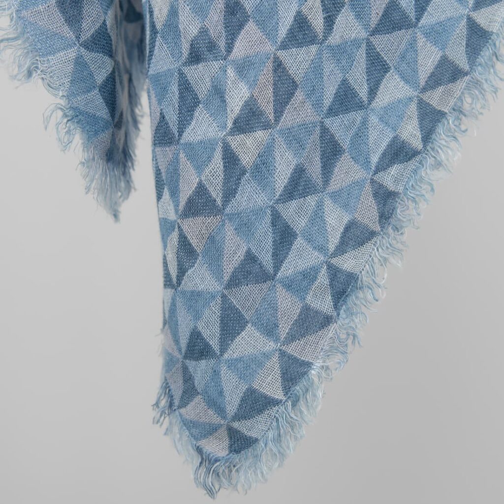 MOLI Foulard bleu 3 MOLI Foulard bleu – Image 3