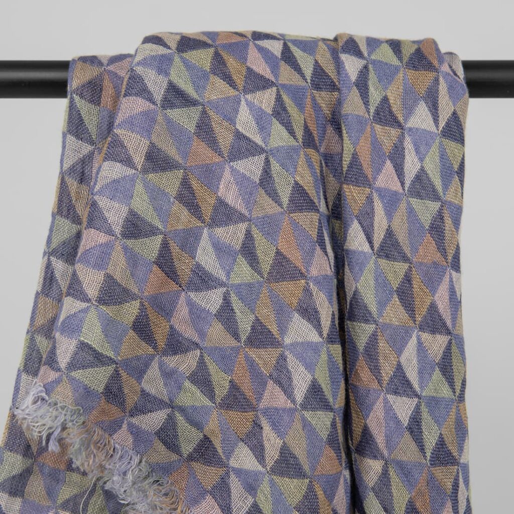 MOLI Foulard violet 2 MOLI Foulard violet – Image 2