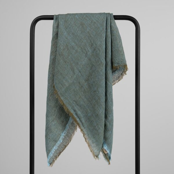 COMBO Foulard vert bleu