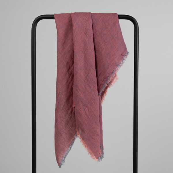 COMBO Foulard rouge violet