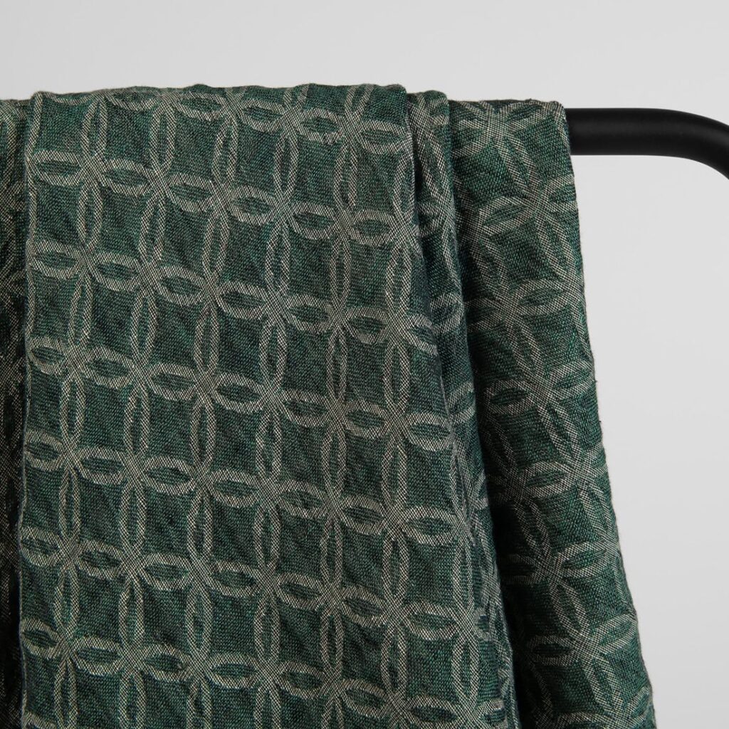 VIRGO Foulard vert 2 VIRGO Foulard vert – Image 2