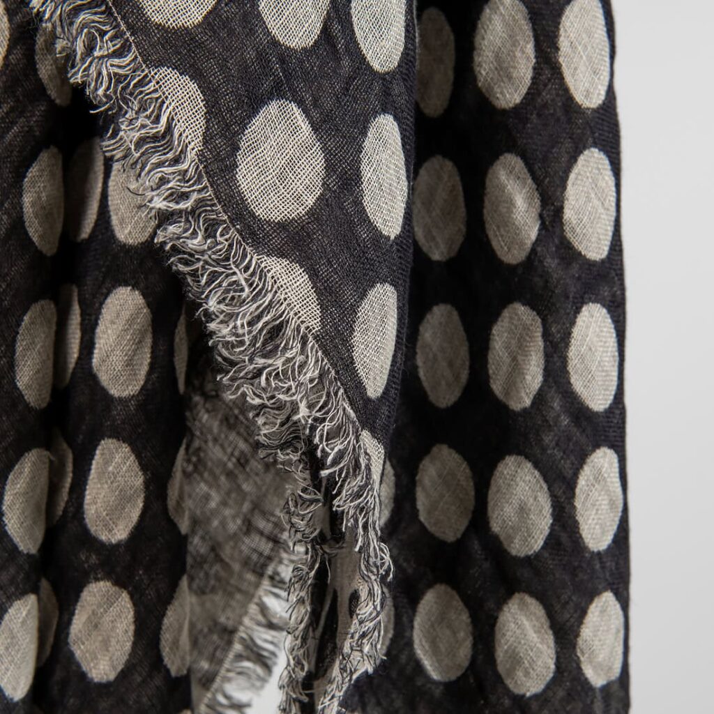 ZINA Foulard noir 3 ZINA Foulard noir – Image 3