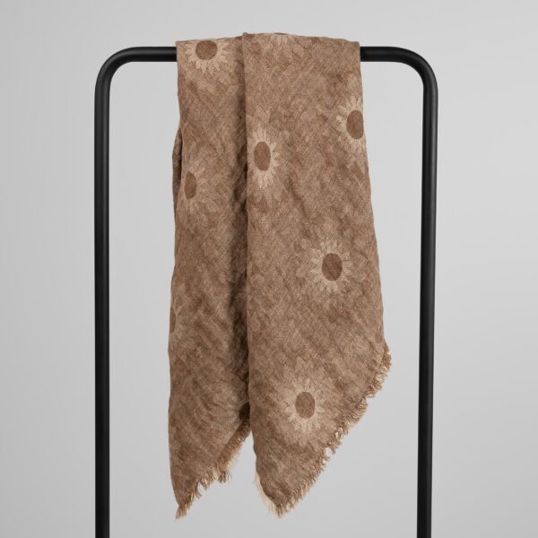 SUNA Foulard brun
