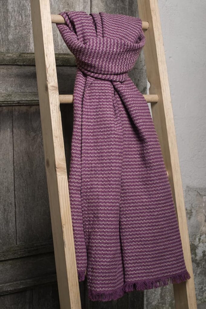 ZAZA Châle violet 1 ZAZA Châle violet