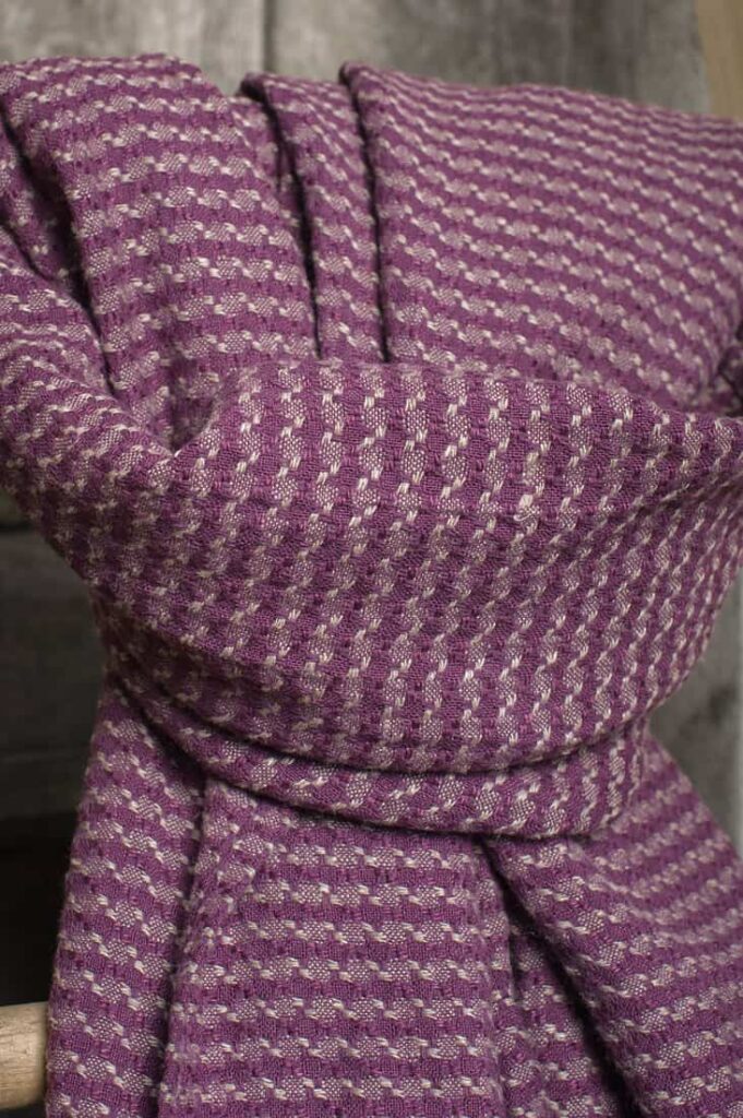ZAZA Châle violet 2 ZAZA Châle violet – Image 2