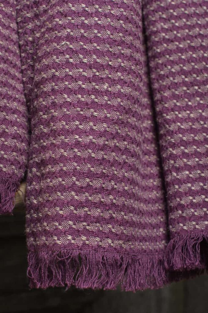 ZAZA Châle violet 3 ZAZA Châle violet – Image 3
