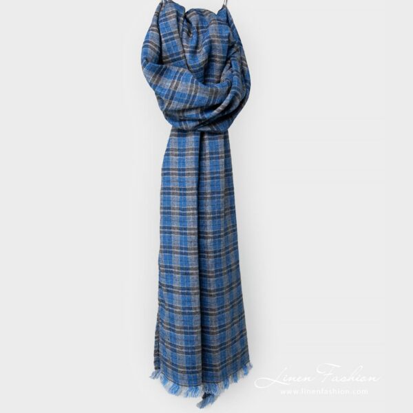 ZOLO Châle bleu