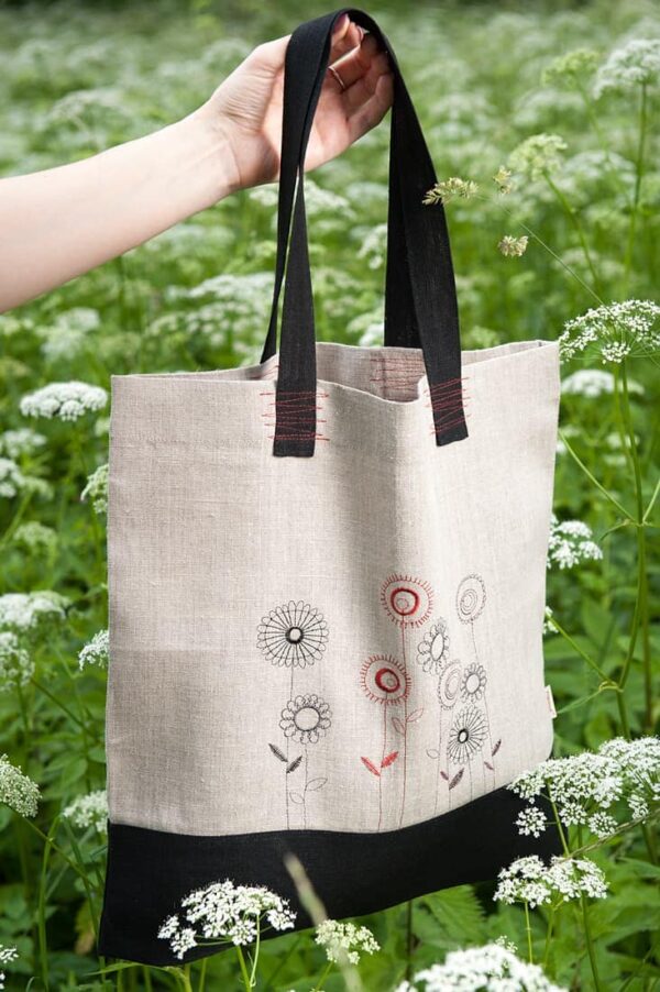 FLOVI Sac lin naturel