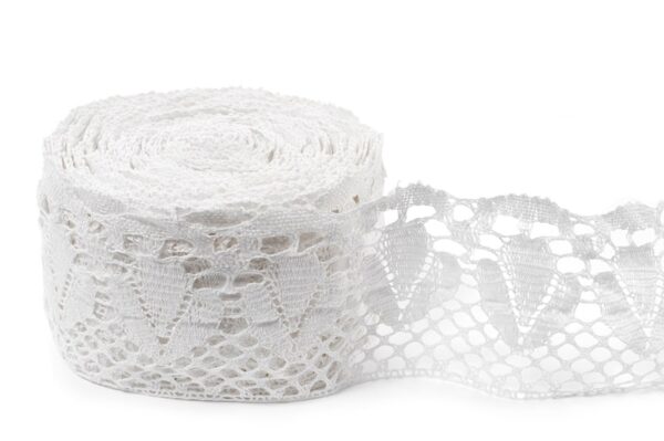 Dentelle de lin blanc cassé No. 41
