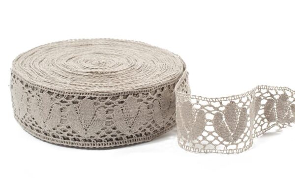 Dentelle de lin naturel No. 26