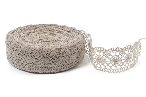 Dentelle de lin naturel No. 19