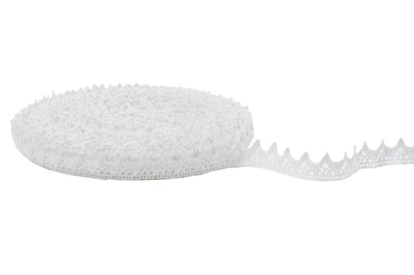 Dentelle de lin blanc cassé No. 34
