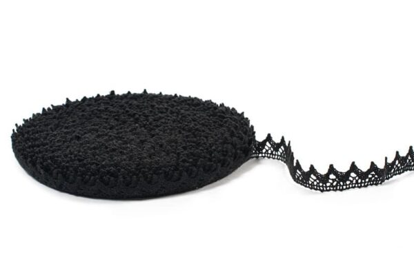 Dentelle de lin noire No. 14