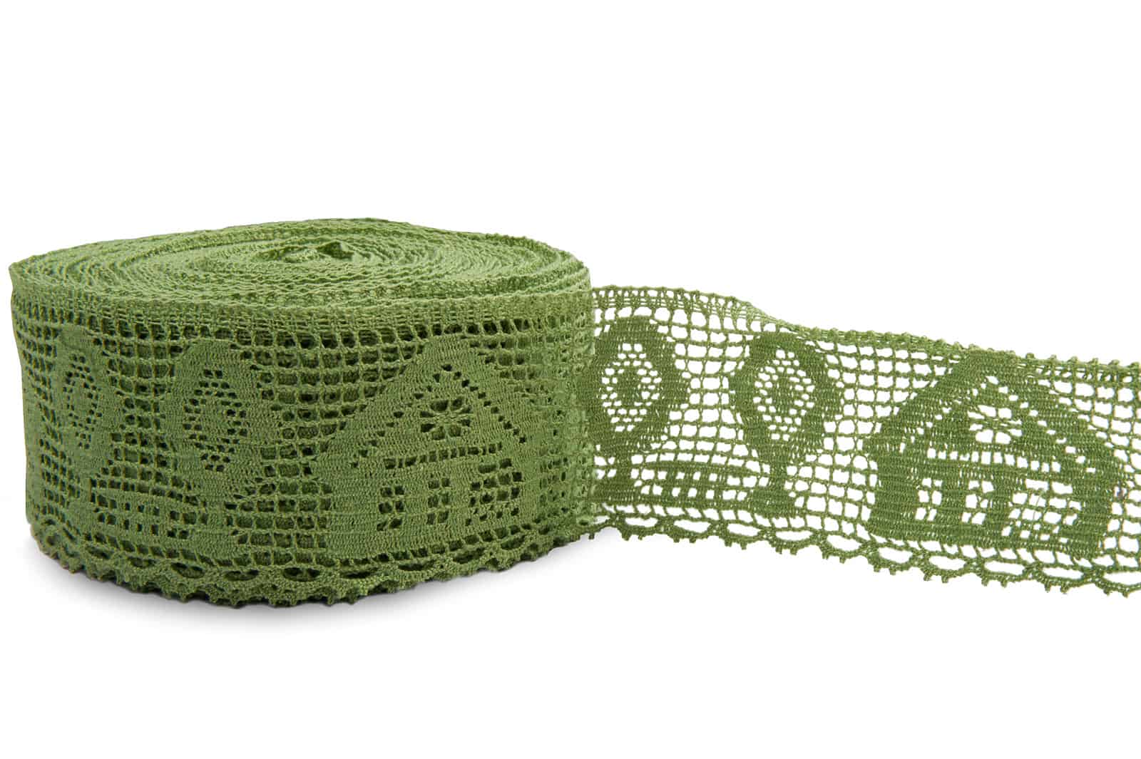 Dentelle de lin verte No. 46