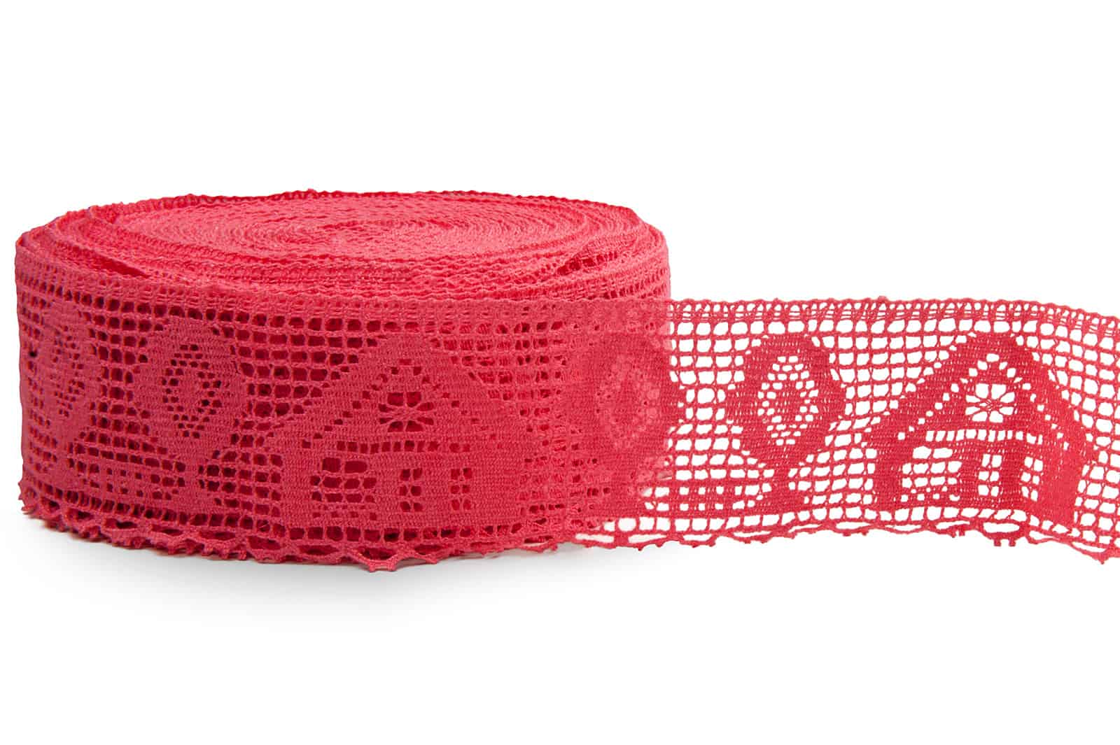 Dentelle de lin rose No. 47