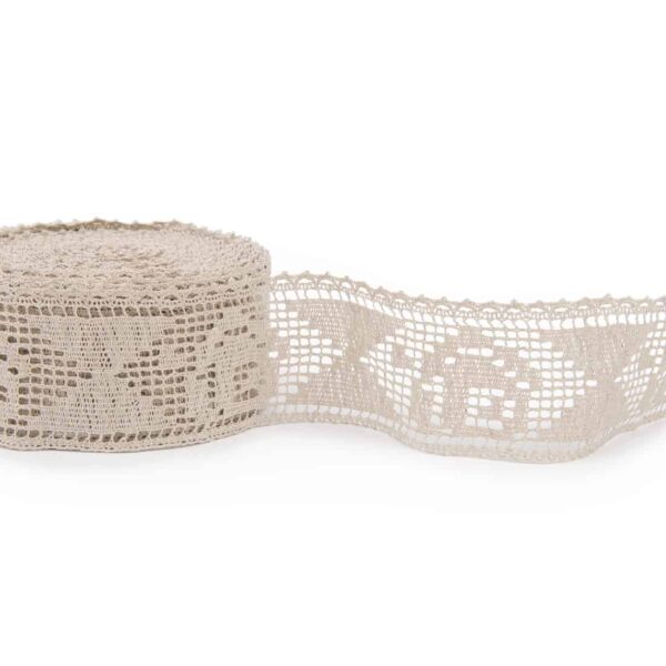 Dentelle de lin beige No. 55