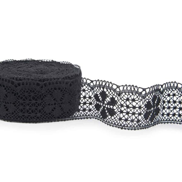 Dentelle de lin noire No. 59