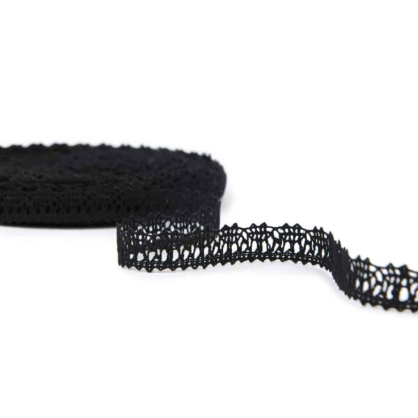 Dentelle de lin noire No. 61