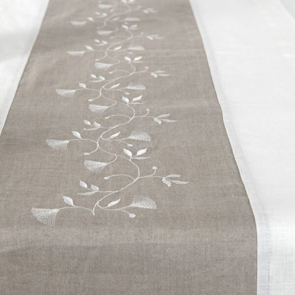 ORSON Chemin de table blanc – Image 3