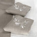 ORSON Serviette de table lin naturel