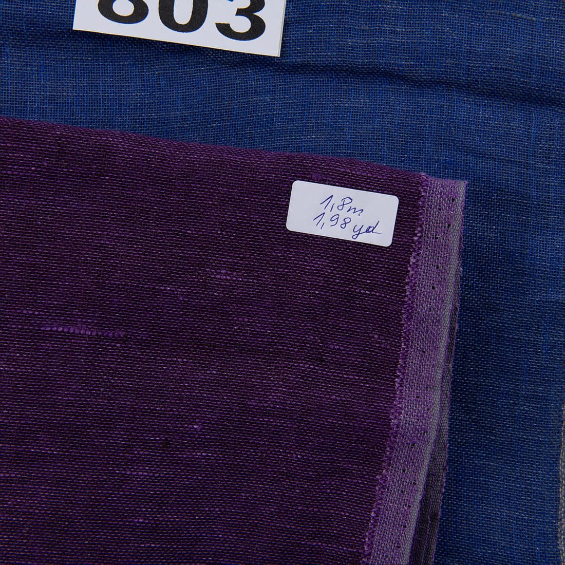 Découpes de tissus de lin, jeu n° 803 3 Découpes de tissus de lin, jeu n° 803 – Image 3