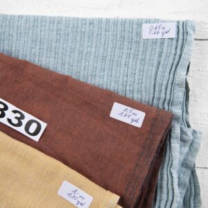 Lot de tissus n° 830 9 Linen-Cotton Fabric Cuts, Set No. 830