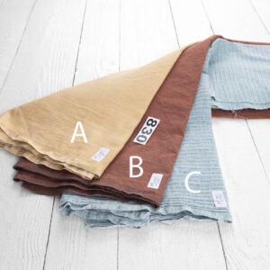 Lot de tissus n° 830 10 Linen-Cotton Fabric Cuts, Set No. 830