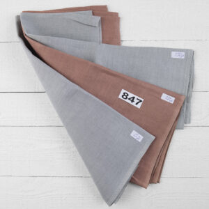 Lot de tissus n° 847 6 Linen Fabric Cuts, Set No. 847