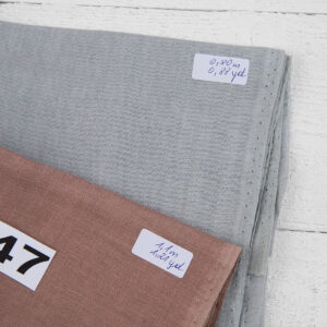 Lot de tissus n° 847 9 Linen Fabric Cuts, Set No. 847