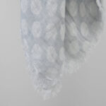 ZINA Foulard gris clair