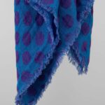 ZINA Foulard bleue