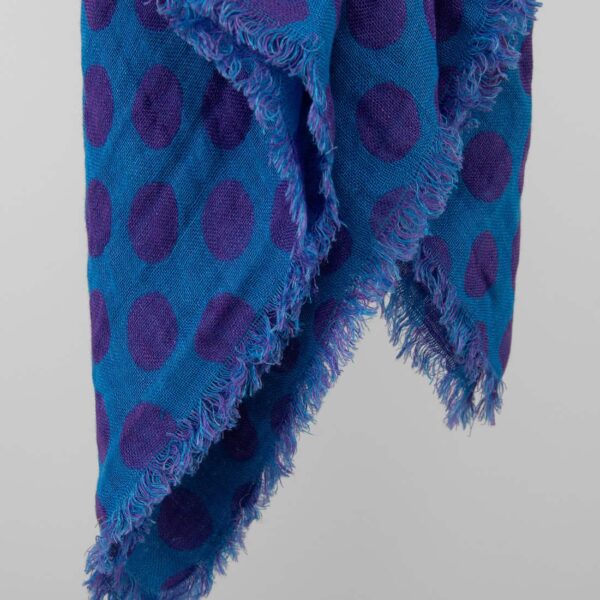 ZINA Foulard bleue – Image 3