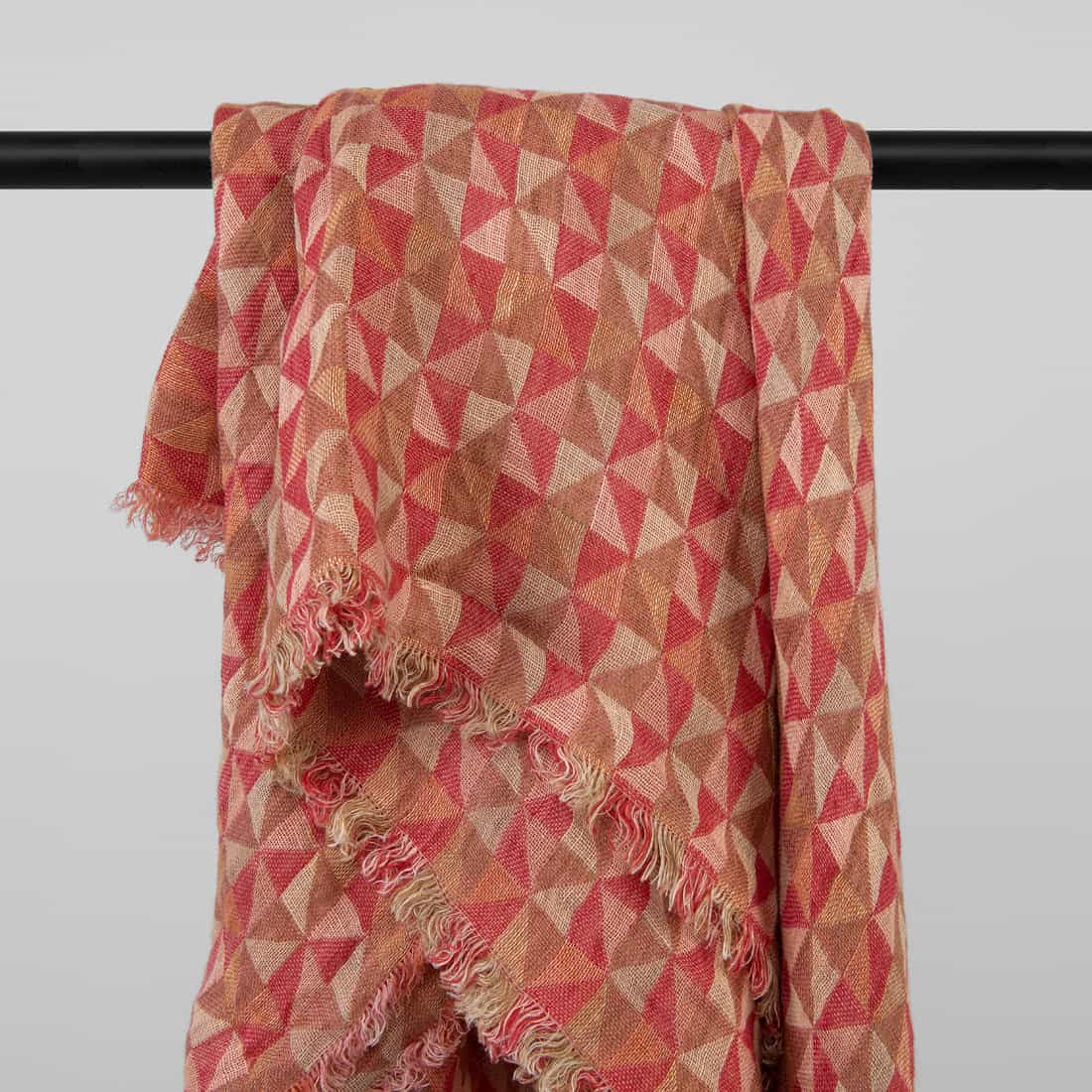 MOLI Foulard brun-rouge 2 MOLI Foulard brun-rouge – Image 2