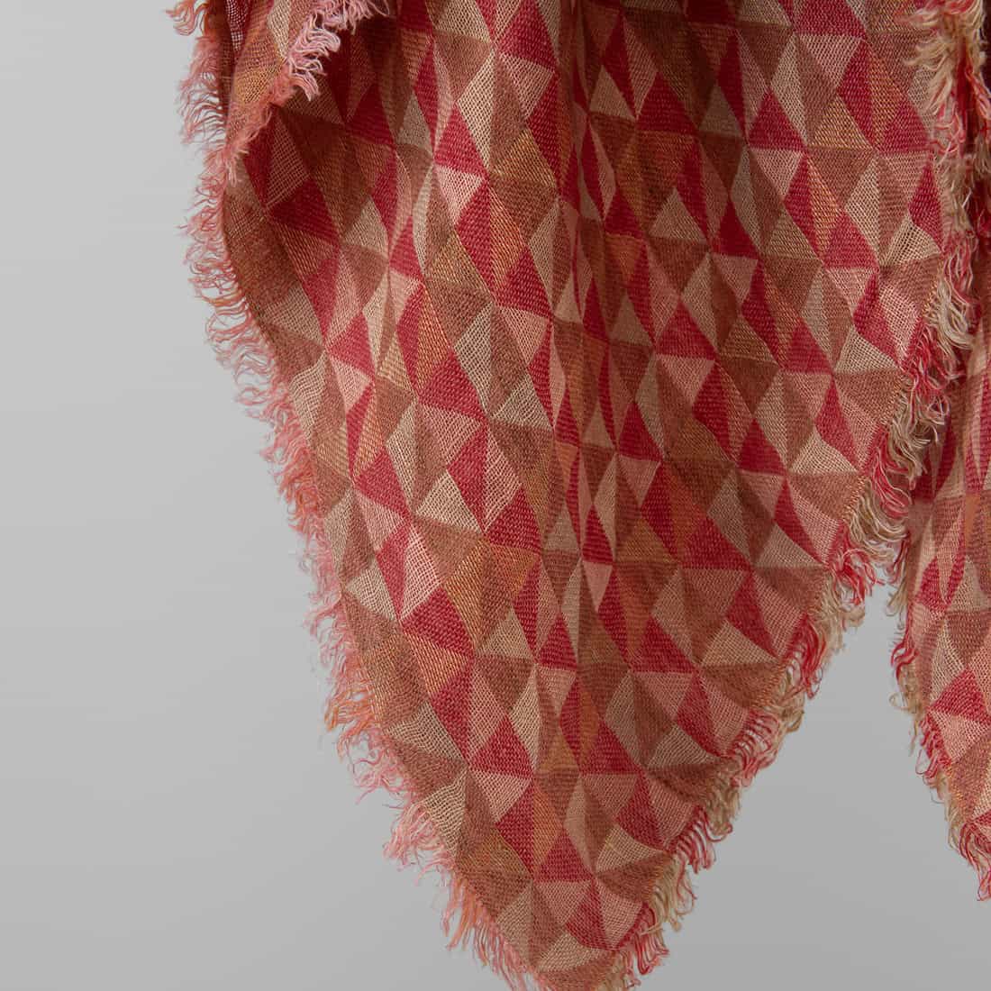 MOLI Foulard brun-rouge 3 MOLI Foulard brun-rouge – Image 3