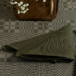 METIS Serviette de table vert