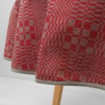 WILLOW Nappe ronde/ovale rouge
