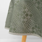 WILLOW Nappe ronde/ovale verte