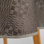 WILLOW Nappe ronde/ovale marron