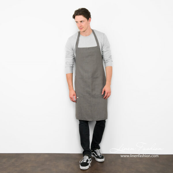 BALI Tablier gris foncé – Image 2