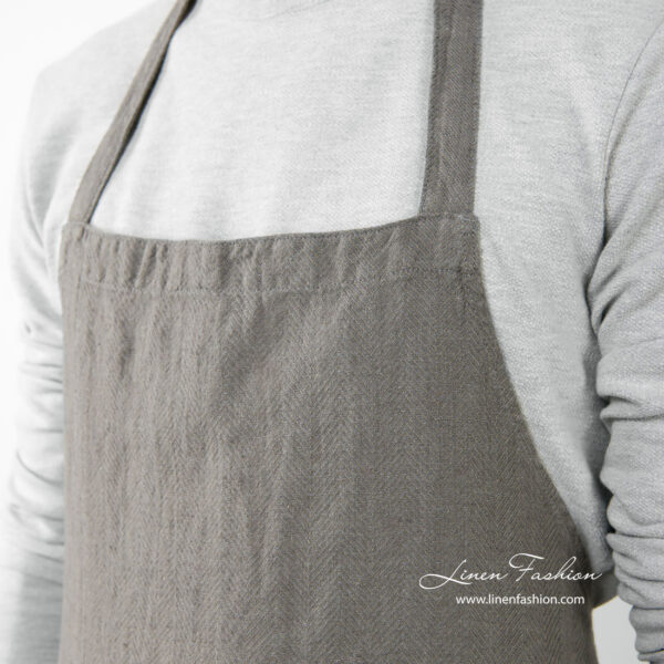 BALI Tablier gris foncé – Image 3