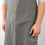 BALI Tablier gris foncé