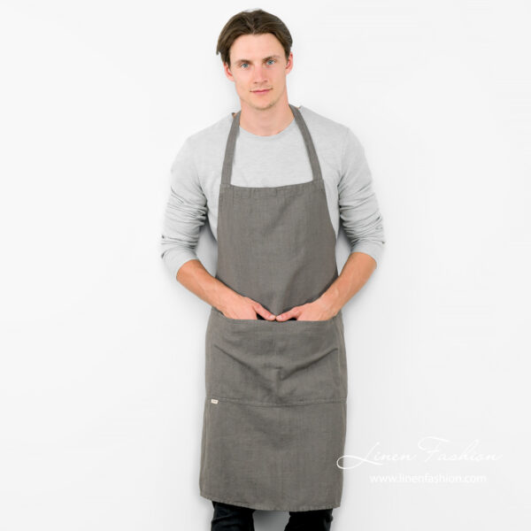 BALI Tablier gris foncé