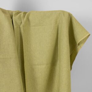 Tissu de lin mélangé vert clair