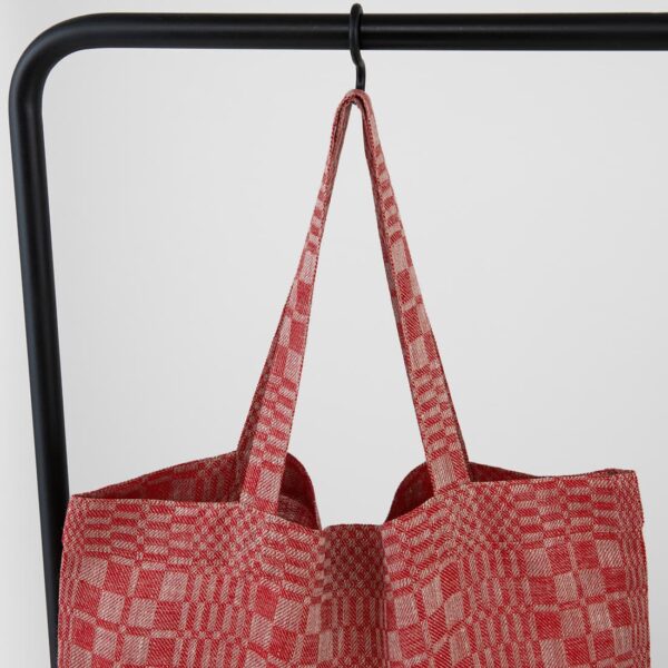 LEGGO tote bag red, long handles