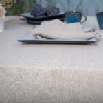 GAMMA Chemin de table en lin naturel