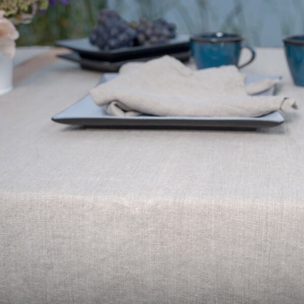 GAMMA Chemin de table en lin naturel – Image 2