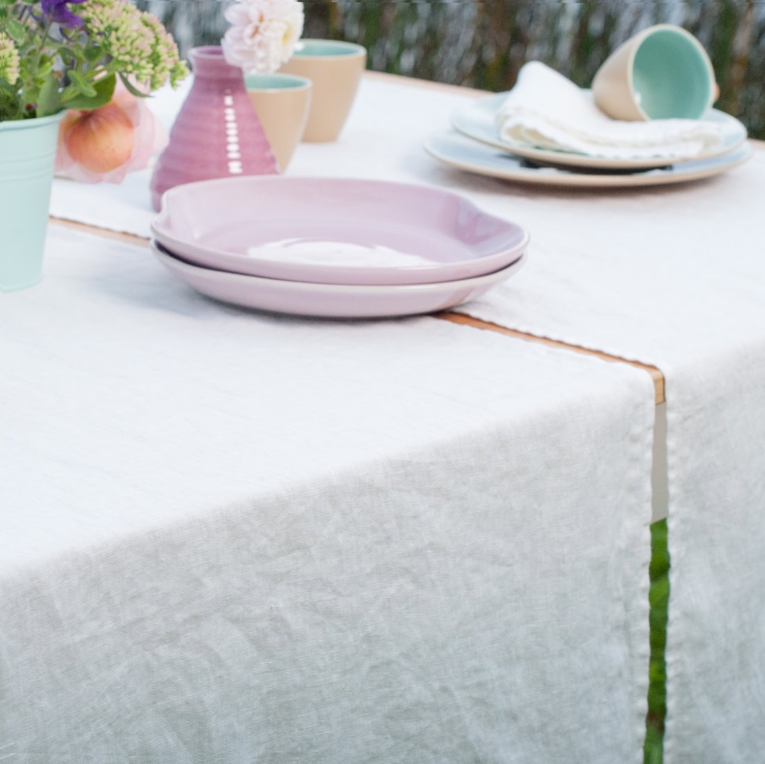 GAMMA Chemin de table blanc 2 GAMMA Chemin de table blanc – Image 2